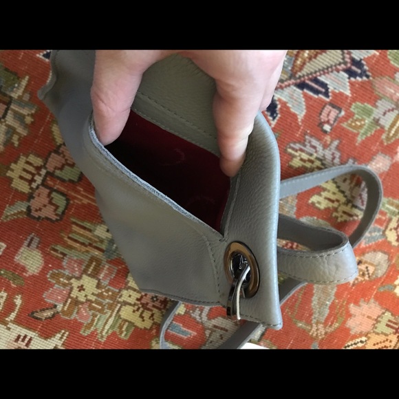 Hammitt Grey Purse with Gunmetal Hardware - Picture 4 of 5